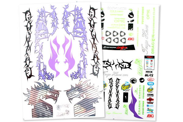 Matrixline Team Dragon Decal Set