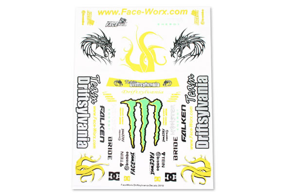 Matrixline Driftsylvania Team 2010 D1 Style Decal Sheet