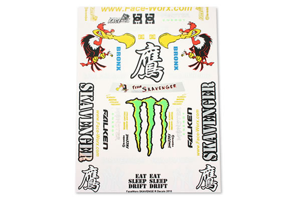 Matrixline Skavenger Condor Drift Team Decal Sheet