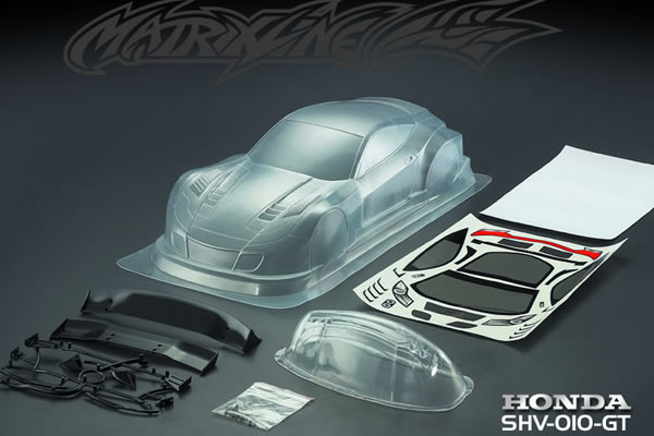 Matrixline Honda GT Clear Bodyshell - Πατήστε στην εικόνα για να κλείσει