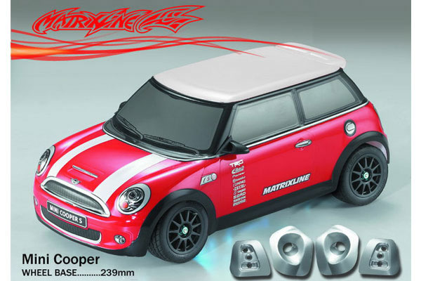 Matrixline Mini Cooper Clear Bodyshell