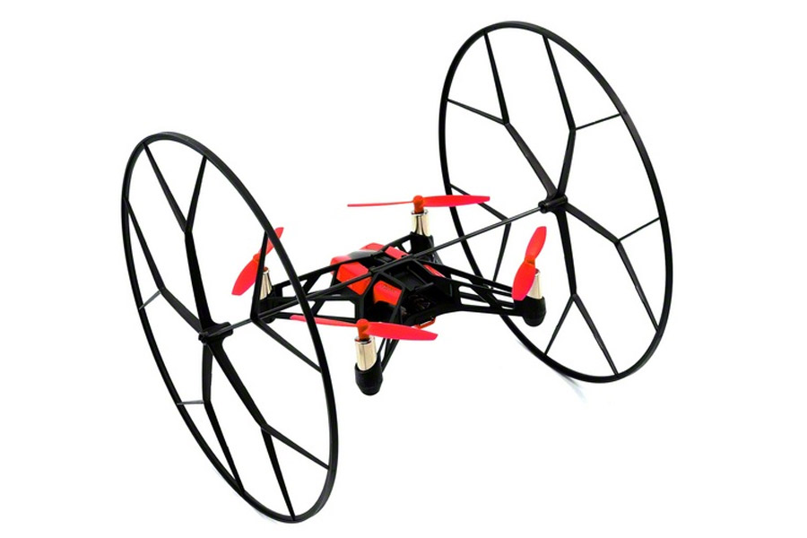 Parrot Minidrone Rolling Spider Quadcopter - Red