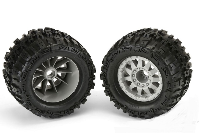 PROLINE TRENCHER X 3.8 MOUNTED ON GREY F11 OFFSET WHEEL 17MM - Πατήστε στην εικόνα για να κλείσει