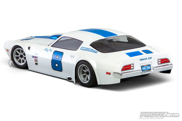 Protoform 1971 Pontiac Firebird Trans Am Clear RC Body