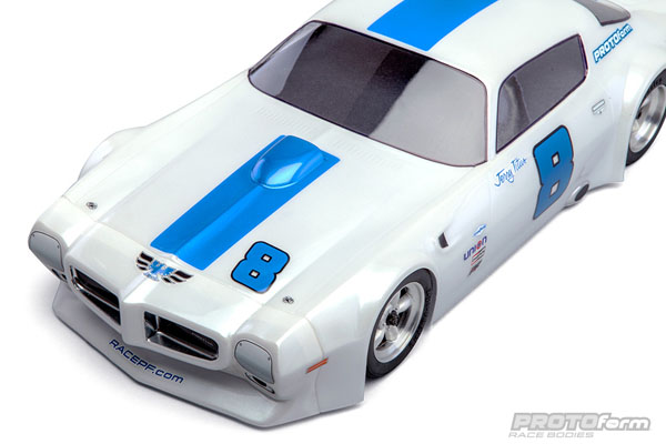 Protoform 1971 Pontiac Firebird Trans Am Clear RC Body