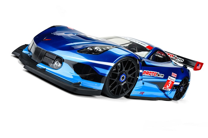 PROTOFORM CHEVROLET CORVETTE C7.R CLEARBODY FOR 1:8 GT - Click Image to Close