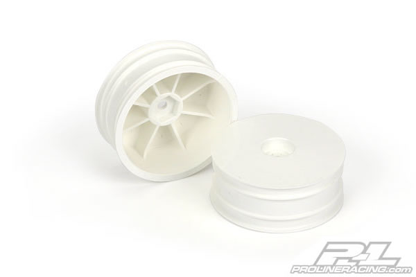 Proline Velocity 2.2" Hex Front White Wheels for the RB5 and B4.