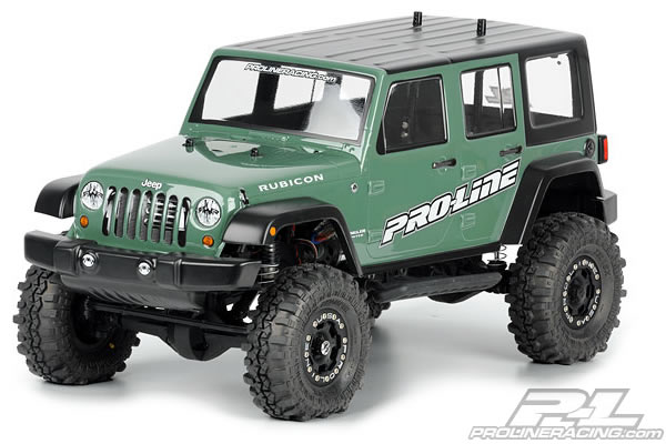 Proline Jeep Wrangler Unlimited Rubicon Body 1/10th Crawlers