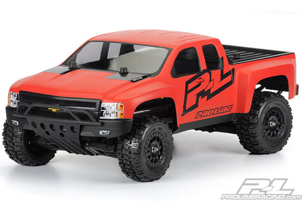 Proline Chevy Silverado HD Clear Body for Slash 2WD & Slash 4x4