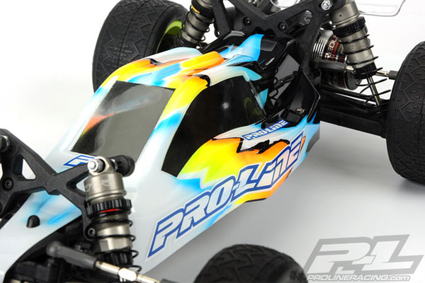 Proline BullDog Clear Body for TLR 22 (Rear Motor Configuration)