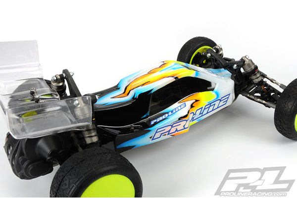 Proline BullDog Clear Body for TLR 22 (Rear Motor Configuration)