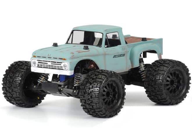 PROLINE 1966 FORD F-100 CLEAR BODY FOR TRAXXAS STAMPEDE - Πατήστε στην εικόνα για να κλείσει