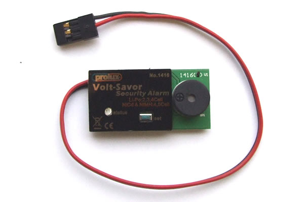 Prolux Volt-Saver Low Voltage 4-16.8V LiPo Battery Alarm - Πατήστε στην εικόνα για να κλείσει