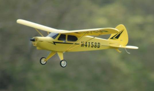 Piper Cub Yellow J-3 - Πατήστε στην εικόνα για να κλείσει