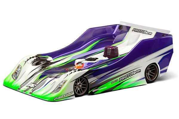 Protoform R15B 1/8th Circuit Clear Bodyshell - Click Image to Close