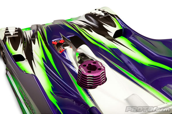 Protoform R15B 1/8 Circuit Clear Bodyshell