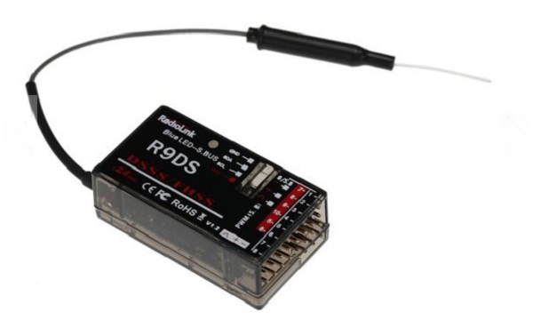 RadioLink AT9-R9DS 2.4GHz 9CH DSSS Receiver For AT9 AT10 Transmi - Πατήστε στην εικόνα για να κλείσει