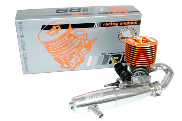 RB LIMITED EDITION 1 .21 Engine with Polished In-line Pipe & Man