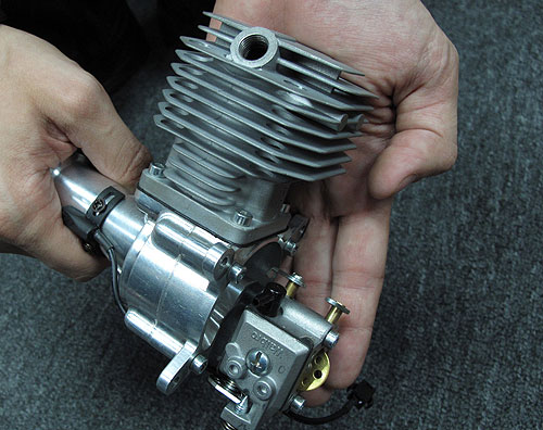 RCG 26cc Gas engine w/ CD-Ignition 2.6HP/1.95kw - Πατήστε στην εικόνα για να κλείσει