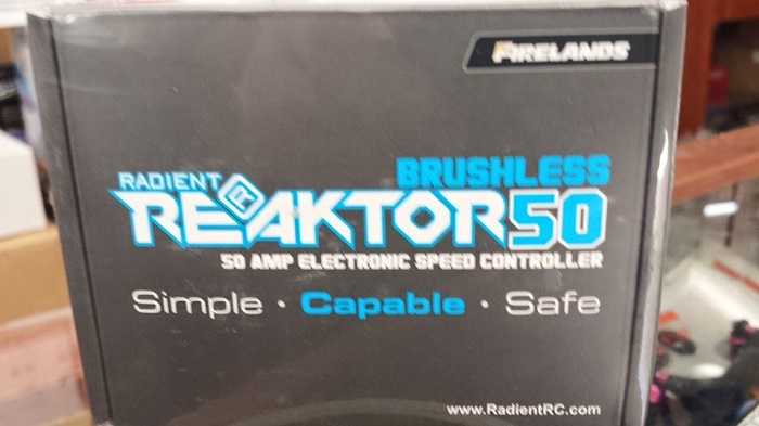 Radient Reaktor Brushless 50A ESC (WP-P) - Πατήστε στην εικόνα για να κλείσει