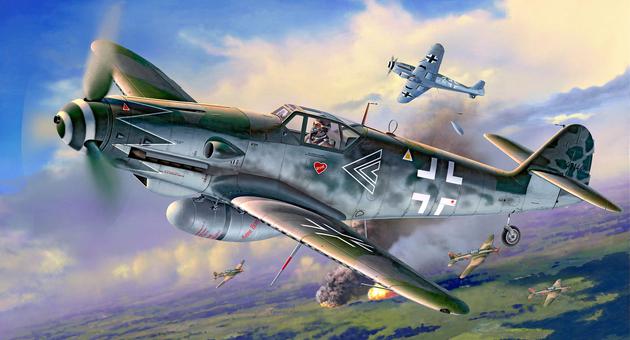 Messerschmitt Bf109 G-10 Erla Bubi Hartmann - Πατήστε στην εικόνα για να κλείσει