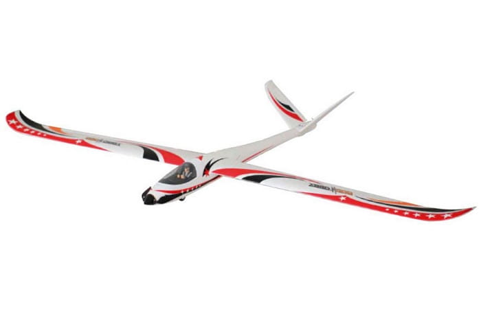 Roc Hobby V-Tail ARTF 2200mm Glider w/o TX/RX/Battery - Click Image to Close