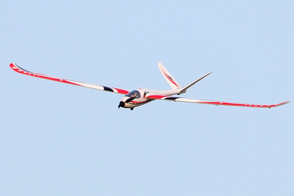 Roc Hobby V-Tail ARTF 2200mm Glider w/o TX/RX/Battery - Click Image to Close