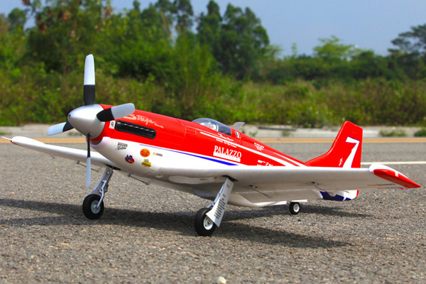 Roc Hobby Strega P-51 Sport Racer ARTF RC Plane - Πατήστε στην εικόνα για να κλείσει