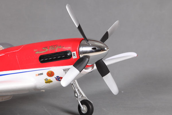 Roc Hobby Strega P-51 Sport Racer ARTF RC Plane - Πατήστε στην εικόνα για να κλείσει