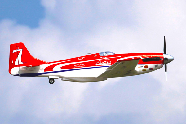 Roc Hobby Strega P-51 Sport Racer ARTF RC Plane - Πατήστε στην εικόνα για να κλείσει