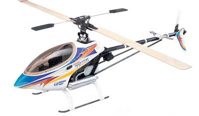 Raptor 50 TITAN with PRO 50 engine (Glow RC Heli) - Πατήστε στην εικόνα για να κλείσει