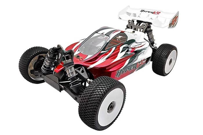 HOBAO HYPER VS 1/8 RTR BUGGY RED 150A ESC,18KG SERVO,2.4G