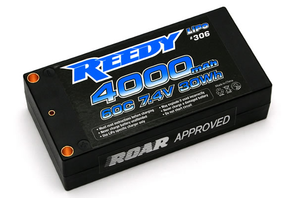 Reedy 4000mAh 7.4V 60C Shorty LiPo Battery