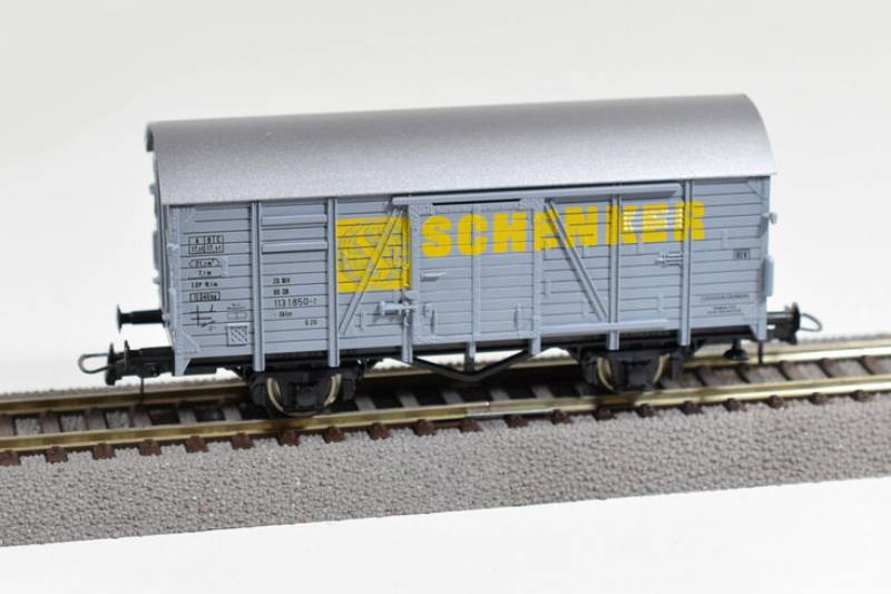 Roco Spur H0 - Gedeckter Güterwagen Gklm "Schenker"-46001-Used