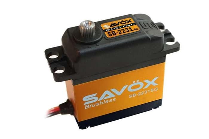 SAVOX HV DIGITAL BRUSHLESS SERVO 40KG/0.10S@7.4V - Πατήστε στην εικόνα για να κλείσει