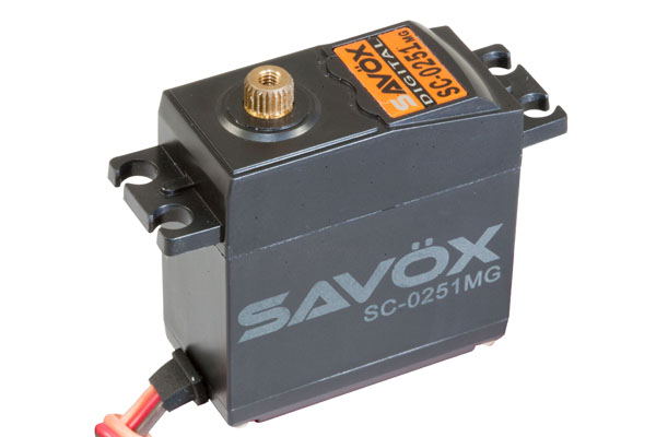 Savox SC-0251 Larger-Standard Size Digital Servo for rc cars/air