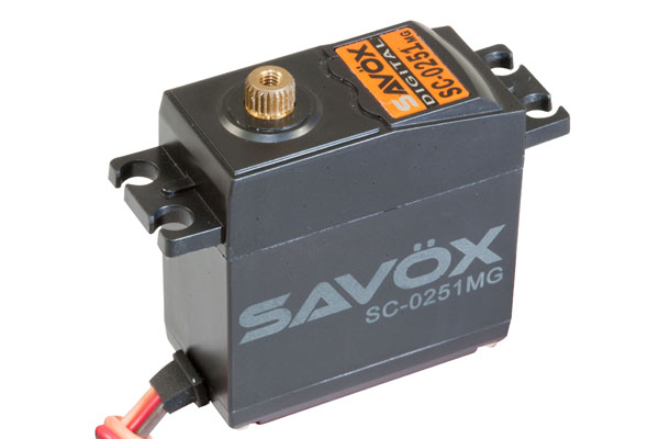 Savox SC-0251 Larger-Standard Size Digital Servo for rc cars/air - Πατήστε στην εικόνα για να κλείσει