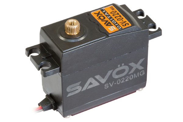 Savox SV-0220MG High Voltage Digital Servo - Πατήστε στην εικόνα για να κλείσει