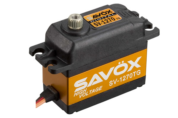 Savox SV-1270TG Monster Torque High Voltage Titanium Gear Standa