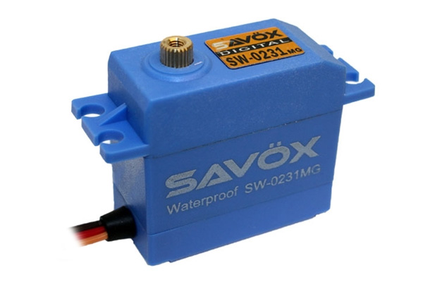 Savox SW0231MG Waterproof High Torque STD Metal Gear Digital Ser