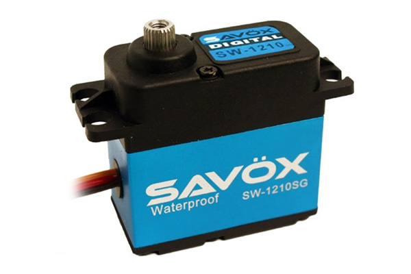 Savox SW-1210SG Waterproof Coreless Steel Gear Digital Servo - Click Image to Close