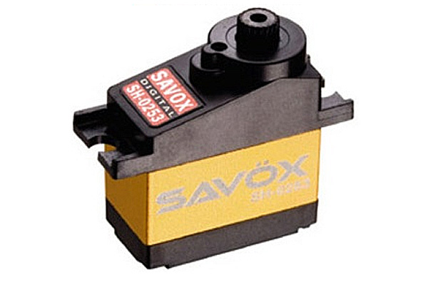 SAVOX MICRO SIZE DIGITAL SERVO 2.2KG@6V (HELI & PARKFLY) - Πατήστε στην εικόνα για να κλείσει