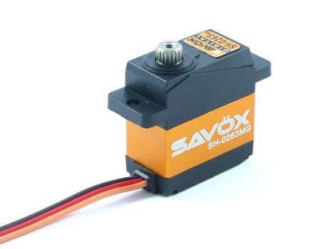 SAVOX MICRO SIZE DIGITAL SERVO 2.2KG@6V 0.1sec HELI/PARKFLY - Πατήστε στην εικόνα για να κλείσει