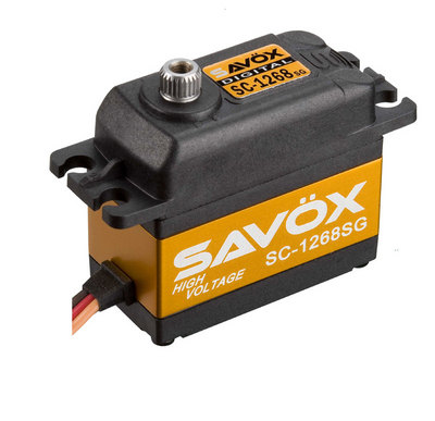 Savox SC-1268SG High Torque Steel Gear Digital Servo (High Volta - Click Image to Close