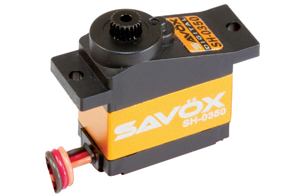 SAVOX MICRO SIZE DIGITAL SERVO PLASTIC GEAR 2.6KG@6.0V - Click Image to Close