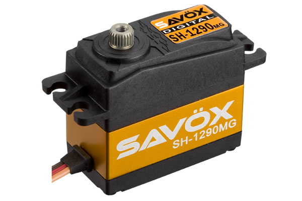 Savox SH-1290MG Ultra Fast Standard Size Rudder Servo - Πατήστε στην εικόνα για να κλείσει