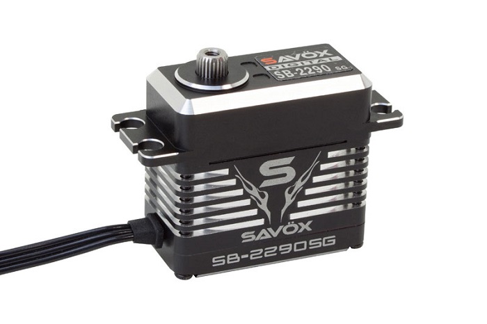 SAVOX HV CNC MONSTER BRUSHLESS SERVO 50KG/0.13S@7.4V - Click Image to Close