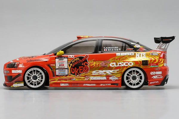 Yokomo Yuke's Cusco Lancer Evolution X - Drift Body Set - Πατήστε στην εικόνα για να κλείσει