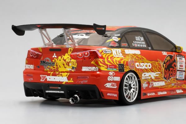 Yokomo Yuke's Cusco Lancer Evolution X Drift Body Set