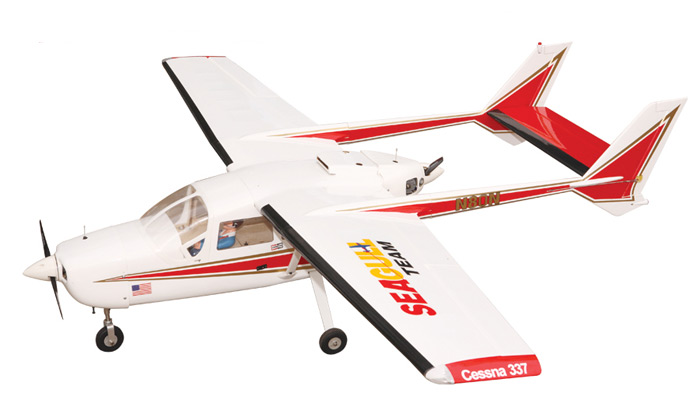 SEAGULL CESSNA 337 (36) (SEA-146), RC AIRPLANE - Πατήστε στην εικόνα για να κλείσει